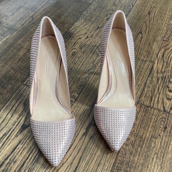 Vince Camuto Shoes - Vince Camuto Pink Studded Heels